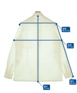 yohji yamamoto POUR HOMME（ヨウジヤマモトプールオム）カジュアルシャツ 白 サイズ:3(M位) メンズ/2200664760311