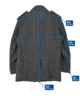 yohji yamamoto POUR HOMME（ヨウジヤマモトプールオム）ステンカラーコート 黒 サイズ:-(L位) メンズ/2200665415012