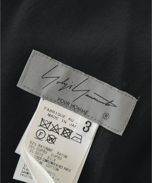 yohji yamamoto POUR HOMME（ヨウジヤマモトプールオム）小物類（その他） 黒 サイズ:3(L位) メンズ/2200665784026