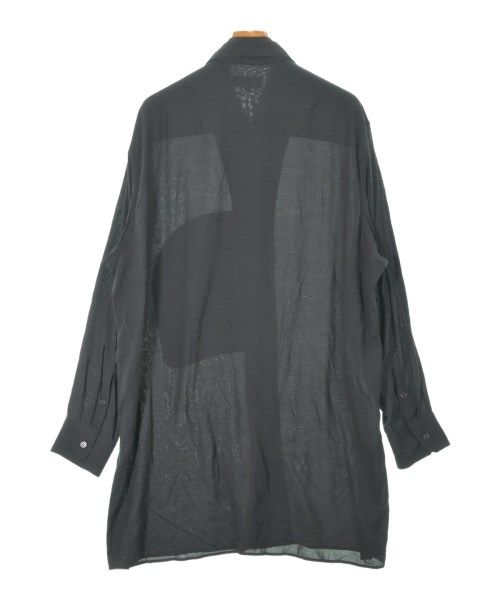 yohji yamamoto POUR HOMME（ヨウジヤマモトプールオム）カジュアルシャツ 黒 サイズ:3(M位) メンズ/2200657113063