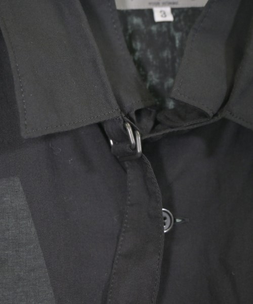 yohji yamamoto POUR HOMME（ヨウジヤマモトプールオム）カジュアルシャツ 黒 サイズ:3(M位) メンズ/2200657113063