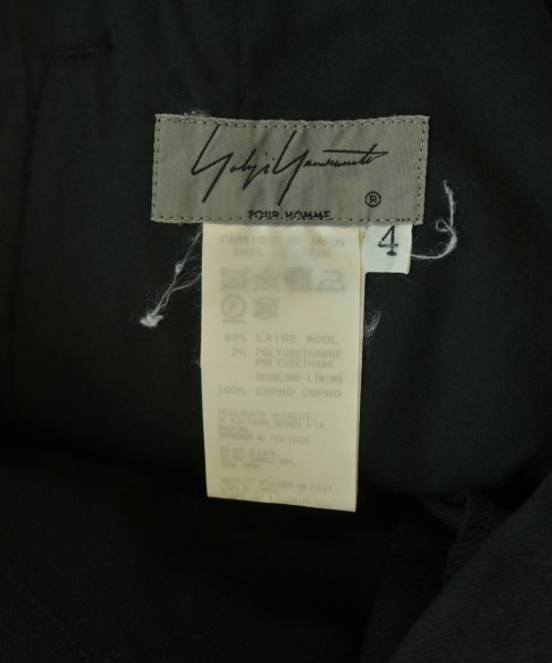 yohji yamamoto POUR HOMME（ヨウジヤマモトプールオム）その他 黒 サイズ:4(L位) メンズ/2200657113070