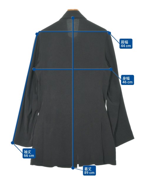 yohji yamamoto POUR HOMME（ヨウジヤマモトプールオム）カジュアルシャツ 黒 サイズ:2(S位) メンズ/2200663407255