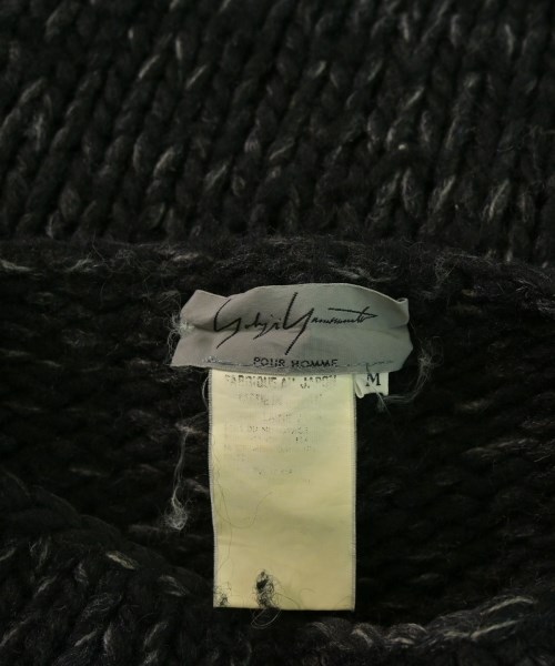 yohji yamamoto POUR HOMME（ヨウジヤマモトプールオム）ニット・セーター 黒 サイズ:M メンズ/2200666704016