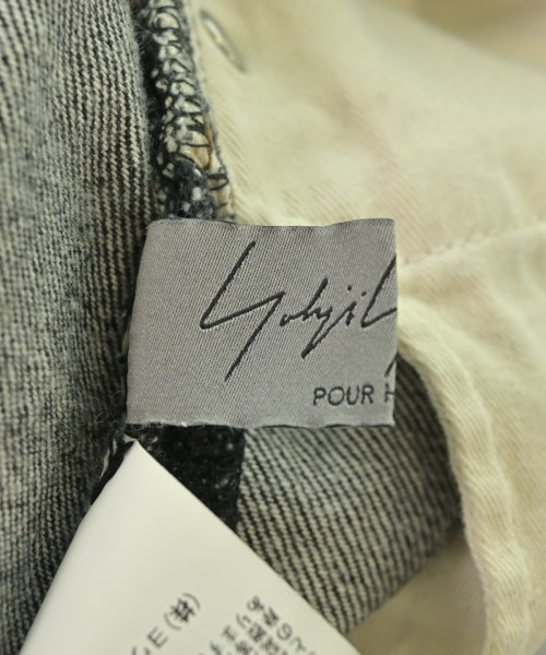 yohji yamamoto POUR HOMME（ヨウジヤマモトプールオム）デニムパンツ 黒 サイズ:1(XS位) メンズ/2200666754035