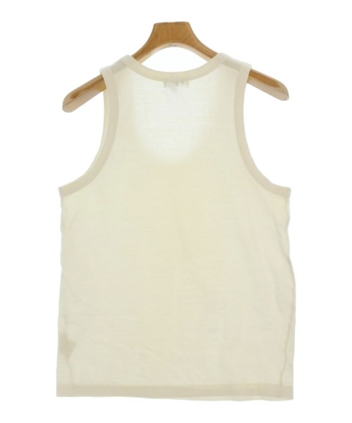 yohji yamamoto POUR HOMME（ヨウジヤマモトプールオム）タンクトップ 白 サイズ:1(XS位) メンズ/2200666841094