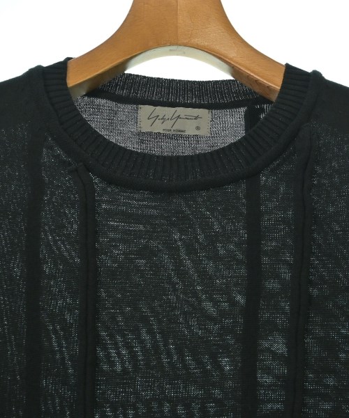 yohji yamamoto POUR HOMME（ヨウジヤマモトプールオム）ニット・セーター 黒 サイズ:3(M位) メンズ/2200667040038