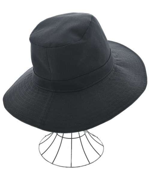 yohji yamamoto POUR HOMME（ヨウジヤマモトプールオム）ハット 黒 サイズ:- メンズ/2200667042063