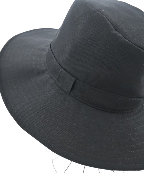 yohji yamamoto POUR HOMME（ヨウジヤマモトプールオム）ハット 黒 サイズ:- メンズ/2200667042063