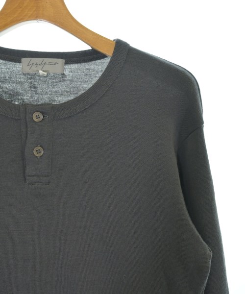 yohji yamamoto POUR HOMME（ヨウジヤマモトプールオム）Tシャツ・カットソー グレー サイズ:3(M位) メンズ/2200667647022