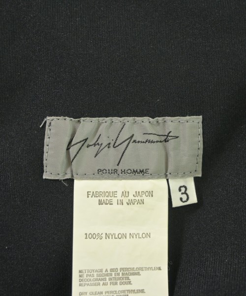 yohji yamamoto POUR HOMME（ヨウジヤマモトプールオム）ショートパンツ 黒 サイズ:3(M位) メンズ/2200668278010