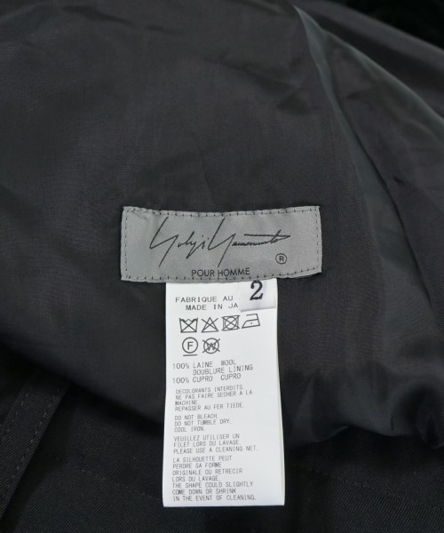 yohji yamamoto POUR HOMME（ヨウジヤマモトプールオム）その他 黒 サイズ:2(S位) メンズ/2200668295048
