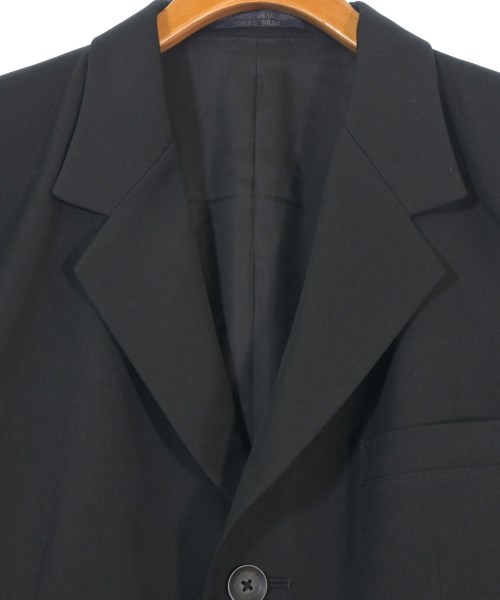 yohji yamamoto POUR HOMME（ヨウジヤマモトプールオム）チェスターコート 黒 サイズ:3(M位) メンズ/2200668457033