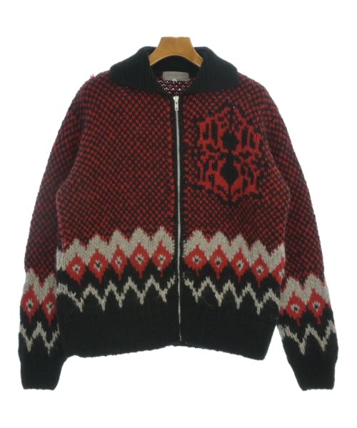 yohji yamamoto POUR HOMME(ヨウジヤマモトプールオム)カーディガン 赤 サイズ:3(M位)/2200668192064