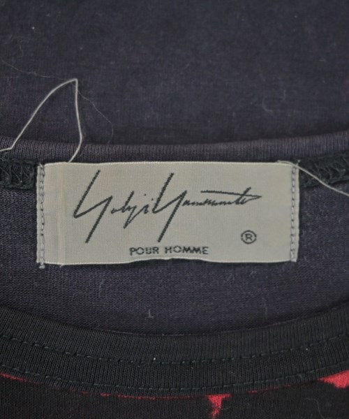 yohji yamamoto POUR HOMME（ヨウジヤマモトプールオム）Tシャツ・カットソー 黒 サイズ:3(M位) メンズ/2200669721010