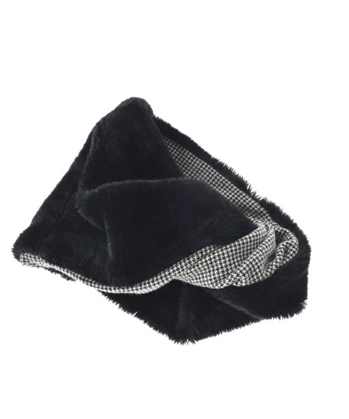 yohji yamamoto POUR HOMME（ヨウジヤマモトプールオム）マフラー 黒 サイズ:- メンズ/2200670034055