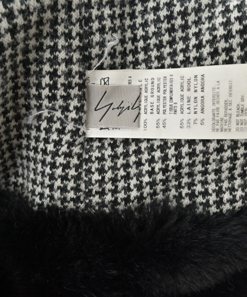 yohji yamamoto POUR HOMME（ヨウジヤマモトプールオム）マフラー 黒 サイズ:- メンズ/2200670034055