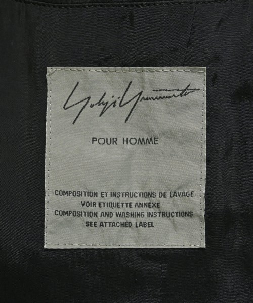 yohji yamamoto POUR HOMME（ヨウジヤマモトプールオム）その他 黒 サイズ:-(L位) メンズ/2200670453078