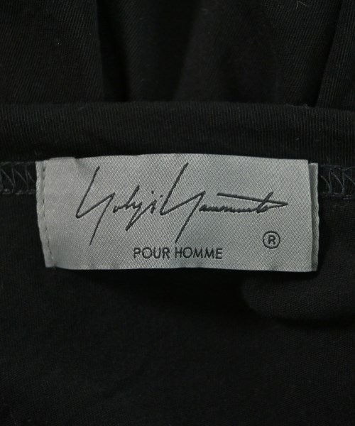 yohji yamamoto POUR HOMME（ヨウジヤマモトプールオム）Tシャツ・カットソー 黒 サイズ:3(M位) メンズ/2200670881048