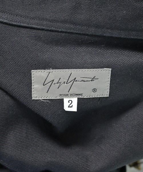 yohji yamamoto POUR HOMME（ヨウジヤマモトプールオム）カジュアルジャケット 黒 サイズ:2(S位) メンズ/2200672083082