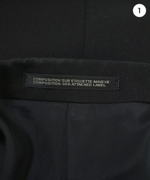 yohji yamamoto POUR HOMME（ヨウジヤマモトプールオム）その他 黒 サイズ:2(S位) メンズ/2200672083099