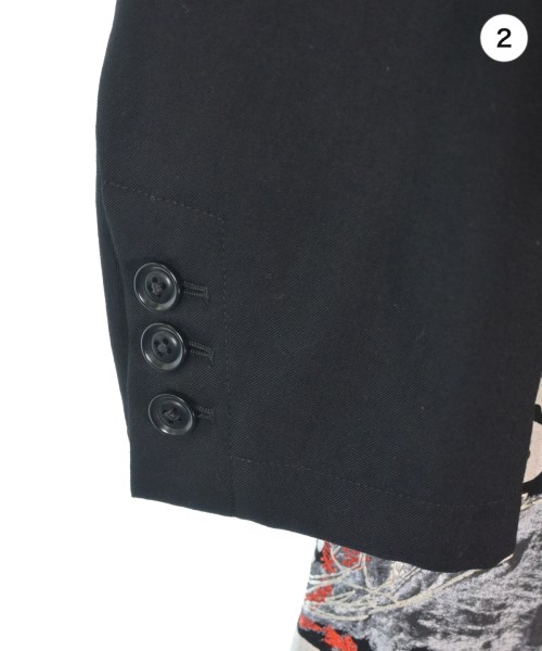 yohji yamamoto POUR HOMME（ヨウジヤマモトプールオム）その他 黒 サイズ:2(S位) メンズ/2200672083099