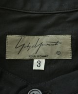 yohji yamamoto POUR HOMME（ヨウジヤマモトプールオム）カジュアルシャツ 黒 サイズ:3(M位) メンズ/2200672407055