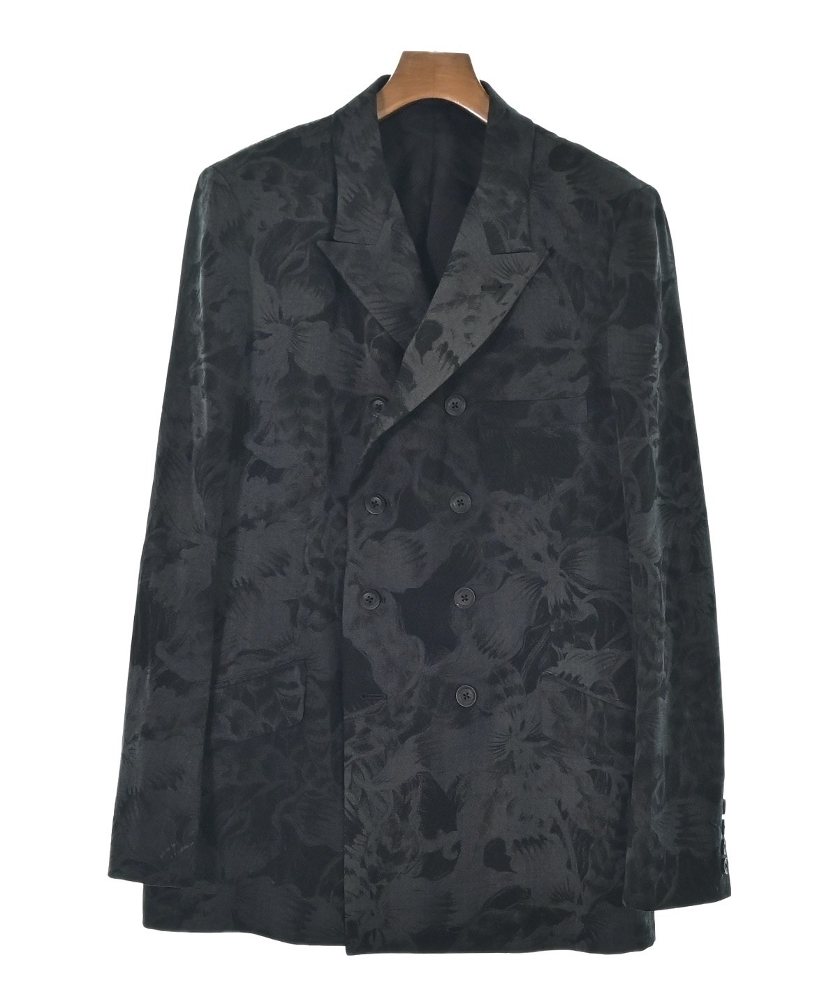 ヨウジヤマモト　20aw look4 四角ボタンコート　サイズ3 yohji yamamoto POUR HOMME（ヨウジヤマモトプールオム）カジュアル