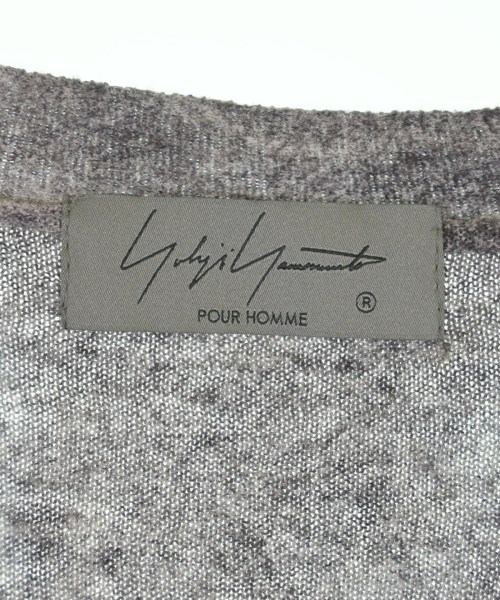 yohji yamamoto POUR HOMME（ヨウジヤマモトプールオム）カーディガン グレー サイズ:3(M位) メンズ/2200731453023