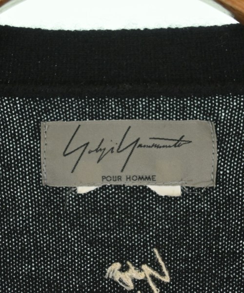 yohji yamamoto POUR HOMME（ヨウジヤマモトプールオム）カーディガン 黒 サイズ:3(M位) メンズ/2200731453030