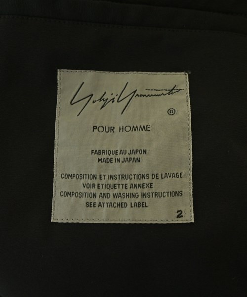 yohji yamamoto POUR HOMME（ヨウジヤマモトプールオム）その他 黒 サイズ:2(S位) メンズ/2200732743048
