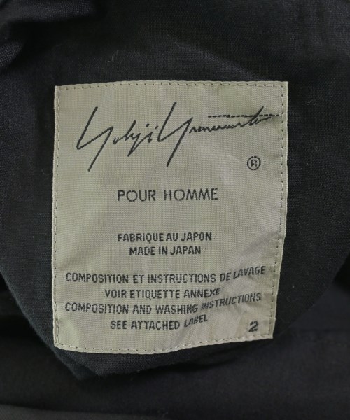 yohji yamamoto POUR HOMME（ヨウジヤマモトプールオム）テーラードジャケット 黒 サイズ:2(S位) メンズ/2200733840029