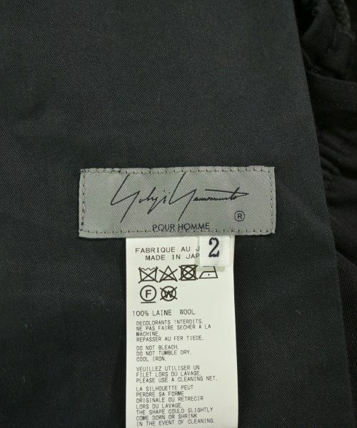 yohji yamamoto POUR HOMME（ヨウジヤマモトプールオム）その他 黒 サイズ:2(S位) メンズ/2200734132055
