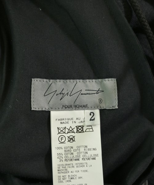 yohji yamamoto POUR HOMME（ヨウジヤマモトプールオム）その他 黒 サイズ:2(S位) メンズ/2200734132062