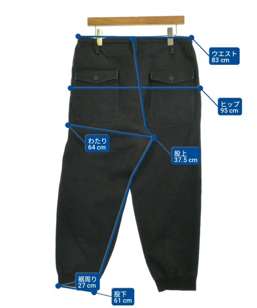 yohji yamamoto POUR HOMME（ヨウジヤマモトプールオム）その他 黒 サイズ:2(S位) メンズ/2200734132062