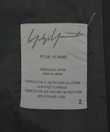 yohji yamamoto POUR HOMME（ヨウジヤマモトプールオム）カジュアルジャケット 黒 サイズ:2(S位) メンズ/2200734635105