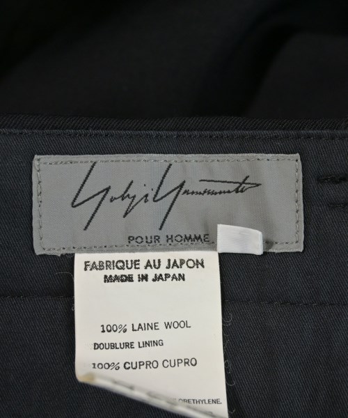 yohji yamamoto POUR HOMME（ヨウジヤマモトプールオム）スラックス 黒 サイズ:2(S位) メンズ/2200734635112