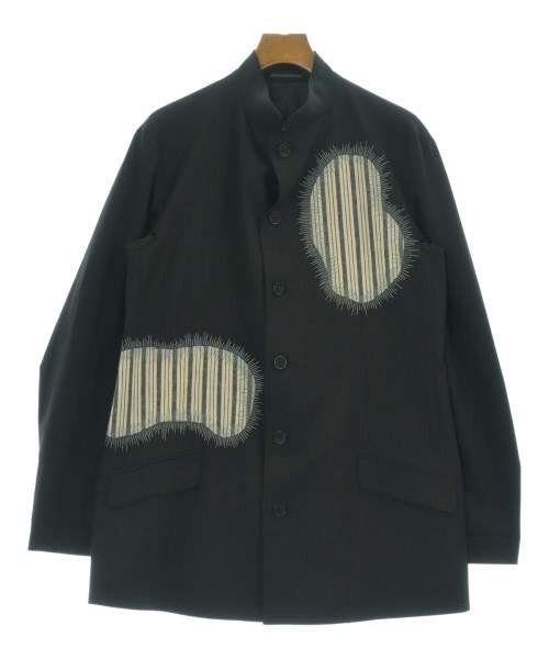 yohji yamamoto POUR HOMME（ヨウジヤマモトプールオム）カジュアルジャケット 黒 サイズ:3(M位) メンズ/2200734721013