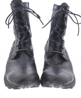 yohji yamamoto POUR HOMME（ヨウジヤマモトプールオム）ブーツ 黒 サイズ:5(28cm位) メンズ/2200734843012