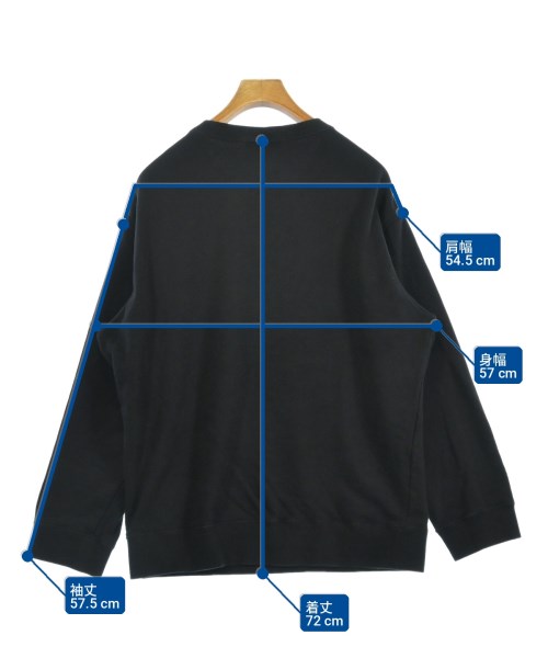 yohji yamamoto POUR HOMME（ヨウジヤマモトプールオム）スウェット 黒 サイズ:3(M位) メンズ/2200734843029