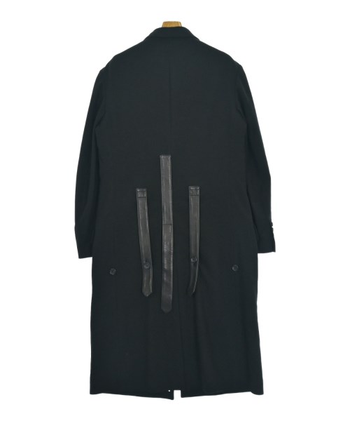 yohji yamamoto POUR HOMME（ヨウジヤマモトプールオム）チェスターコート 黒 サイズ:2(S位) メンズ/2200726634017