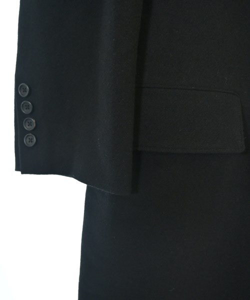 yohji yamamoto POUR HOMME（ヨウジヤマモトプールオム）チェスターコート 黒 サイズ:2(S位) メンズ/2200726634017