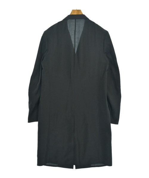 yohji yamamoto POUR HOMME（ヨウジヤマモトプールオム）チェスターコート 黒 サイズ:2(S位) メンズ/2200726634024