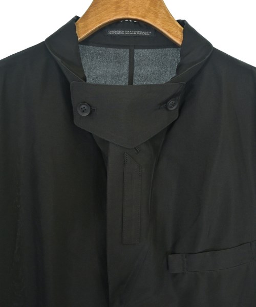 yohji yamamoto POUR HOMME（ヨウジヤマモトプールオム）チェスターコート 黒 サイズ:2(S位) メンズ/2200726634024
