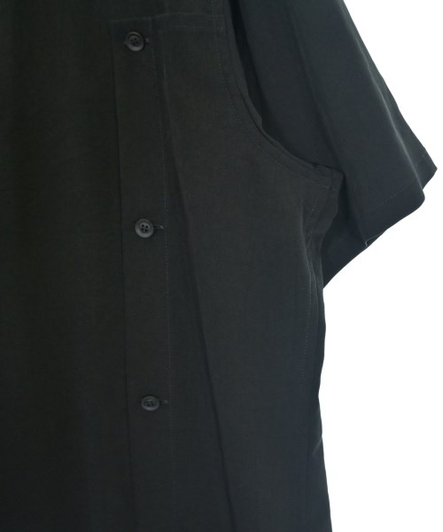 yohji yamamoto POUR HOMME（ヨウジヤマモトプールオム）カジュアルシャツ 黒 サイズ:2(S位) メンズ/2200726634048