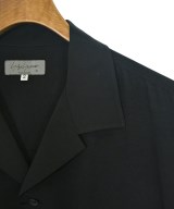 yohji yamamoto POUR HOMME（ヨウジヤマモトプールオム）カジュアルシャツ 黒 サイズ:2(S位) メンズ/2200726634048
