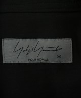 yohji yamamoto POUR HOMME（ヨウジヤマモトプールオム）カジュアルシャツ 黒 サイズ:2(S位) メンズ/2200726634055