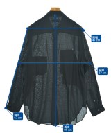 yohji yamamoto POUR HOMME（ヨウジヤマモトプールオム）カジュアルシャツ 黒 サイズ:2(S位) メンズ/2200726634055