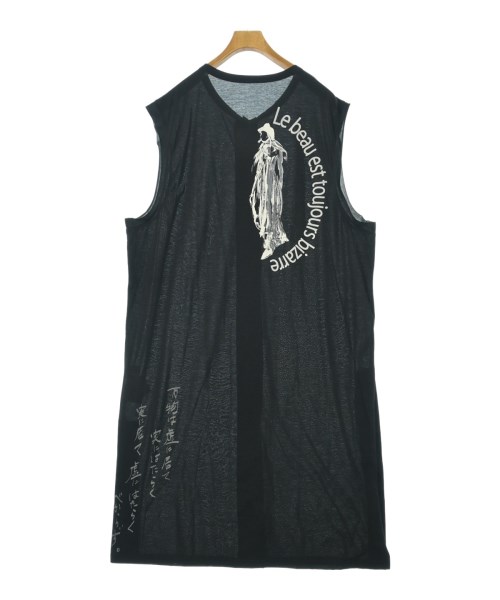 yohji yamamoto POUR HOMME（ヨウジヤマモトプールオム）Tシャツ・カットソー 黒 サイズ:3(M位) メンズ/2200726634062
