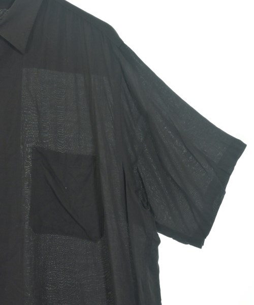 yohji yamamoto POUR HOMME（ヨウジヤマモトプールオム）カジュアルシャツ 黒 サイズ:3(M位) メンズ/2200735202061